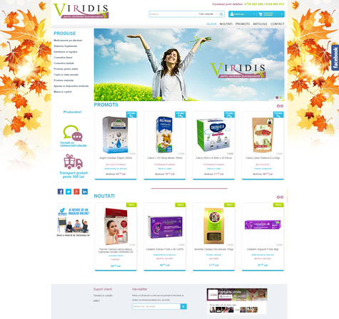 dream factory design web oradea farmacia viridis magazin online
